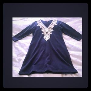 Lilly Pulitzer Navy Dress Size Medium